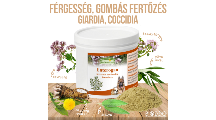 gyógynövény kutya giardia ellen