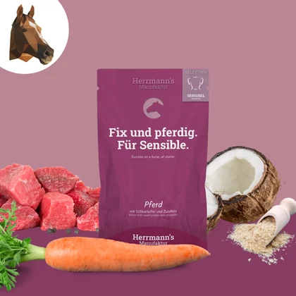 Lóhús menü macskáknak