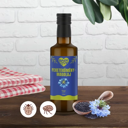 100% Feketekömény magolaj kutyáknak