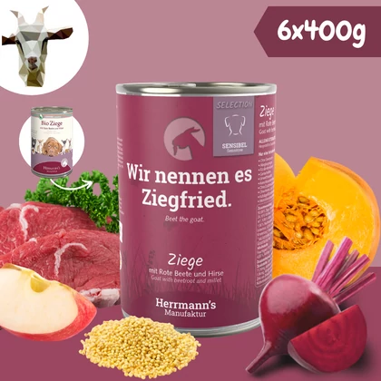Kecskehús párolt menü allergiás kutyáknak