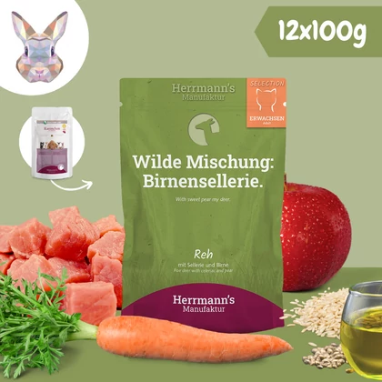 Őzhús menü macskáknak