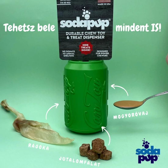 jutalomfalattal tölthető játék kutyáknak