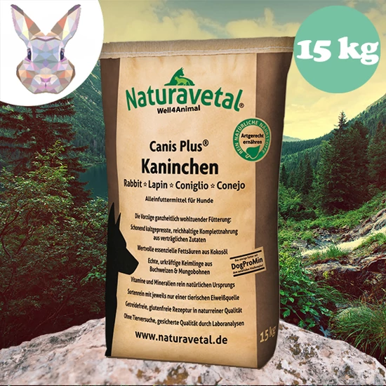 Naturavetal Nyúlhús hidegen préselt száraztáp