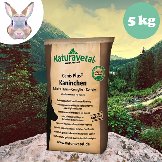 Naturavetal Nyúlhús hidegen préselt száraztáp