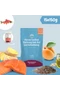 Lazac párolt menü kutyáknak - bio sárgabarack, bio chia mag 15 x 150 g, Herrmanns